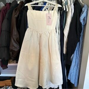 Oh Polly Cream Dress